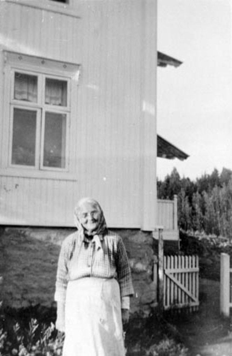 Bakstekone Lise Olsdatter Dalberg f.1850 på Bjørnstad, Nes, Hedmark.