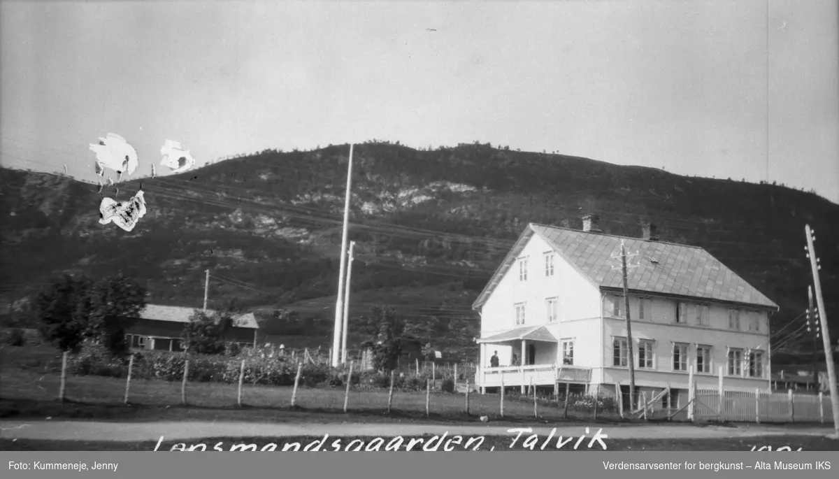 Lendsmannsgården i Talvik i landskap, 1926