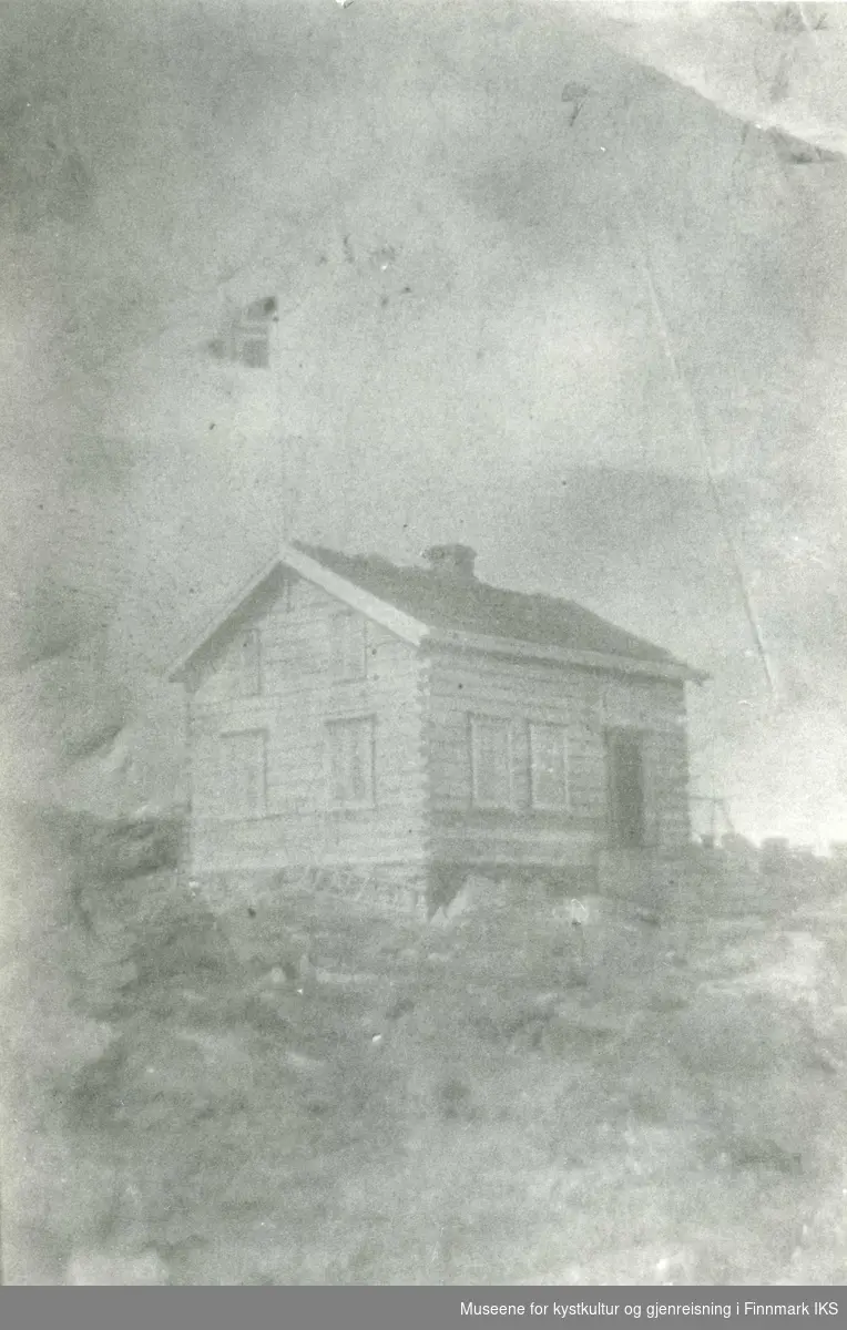 Skolestua i Steinvåg. 1923/24. Gamvik Kommune.