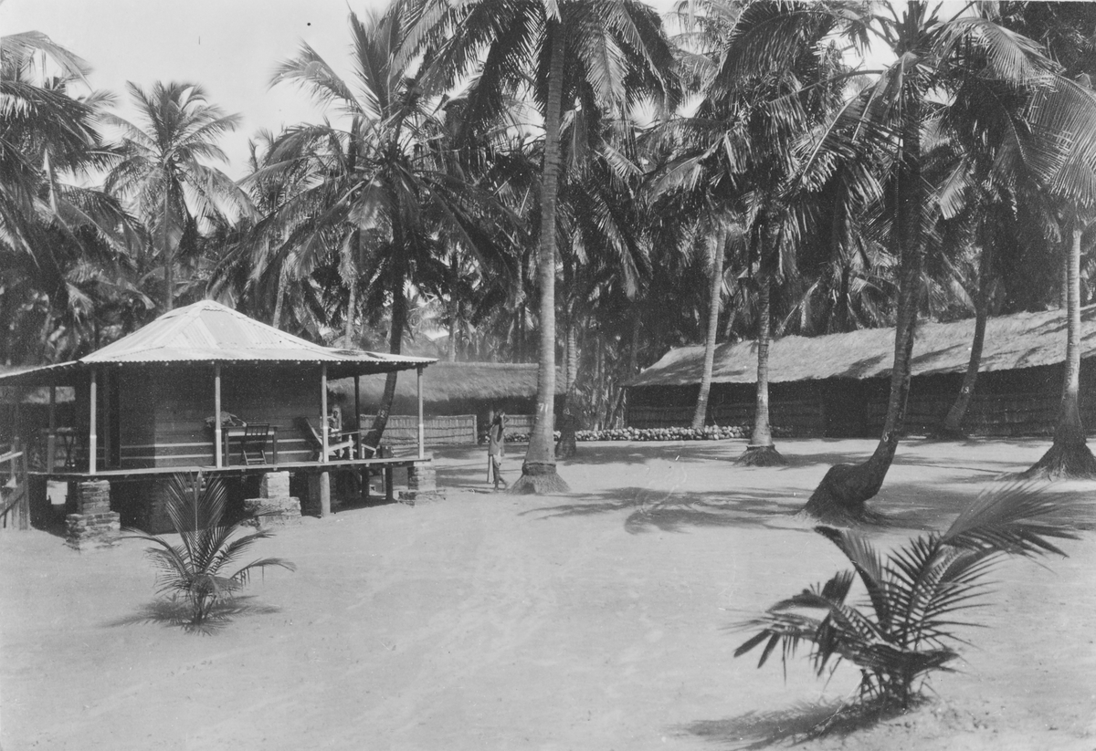 Mosambik. 1914. Kan være fra en av stasjonene selskapet Soc. du Madal hadde i Quelimane-distriktet.