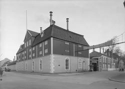 Eksteriør fra E.C. Dahls Bryggeri på Kalvskinnet (Sukkerhuse