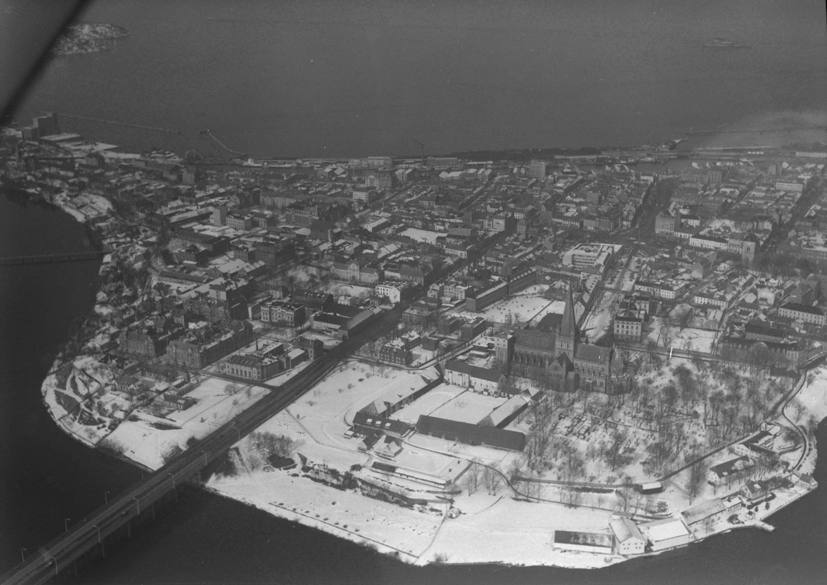 Trondheim sett fra lufta