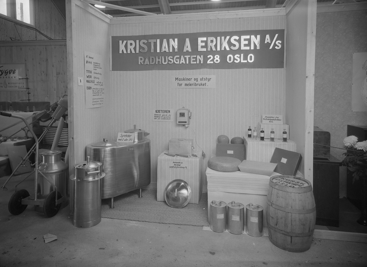Nordmørsutstillinga i Kristiansund 1950. Kristian A. Eriksen A/S, Oslo