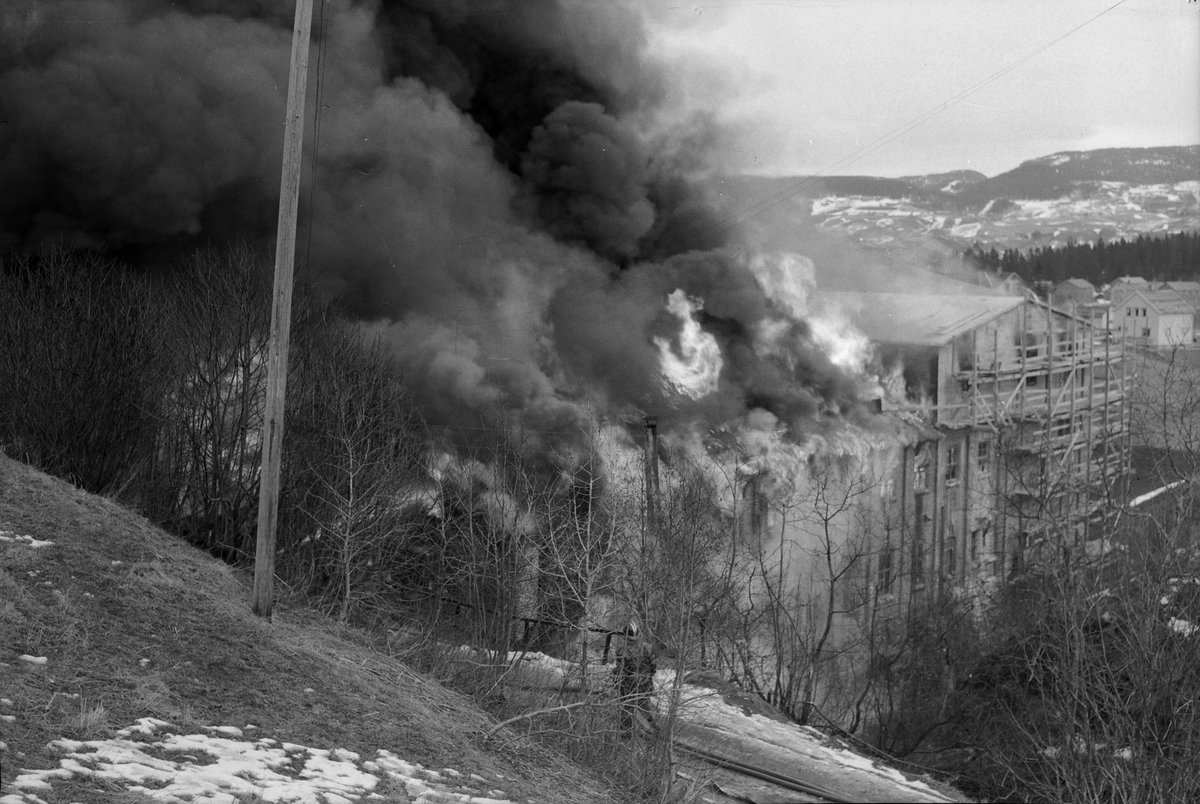 Brann i Trondhjems Papir- og Papfabrik, Selsbakk