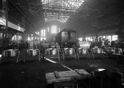 HAMAR JERNSTØPERI OG MEK. VERKSTED, HAM-JERN, INTERIØR, INDU