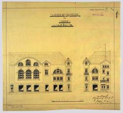 Logebygning for IOGT Aalesund [Arbeidstegning]