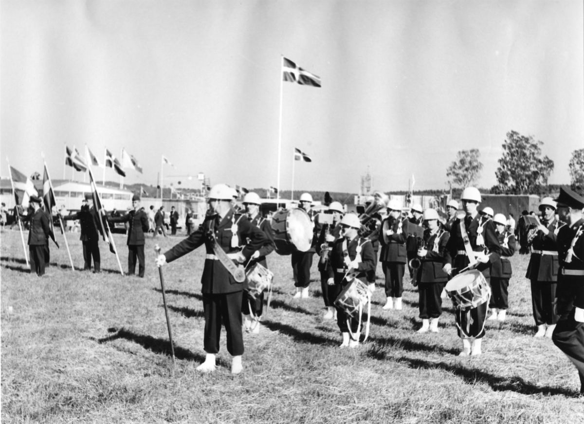 Svenska Flaggans Dag. På Elmia, Jönköping. Musikkåren, A6.