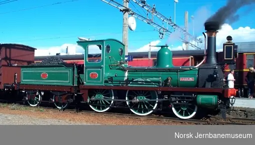 Damplokomotiv NSB type 2 nr. 17