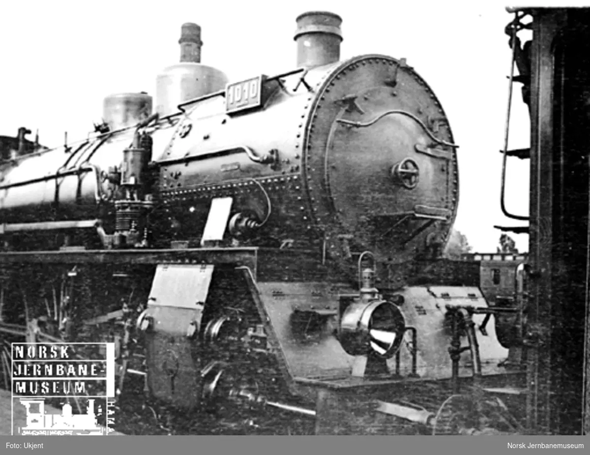 Tysk (preussisk) damplokomotiv type S10 nr. 1010