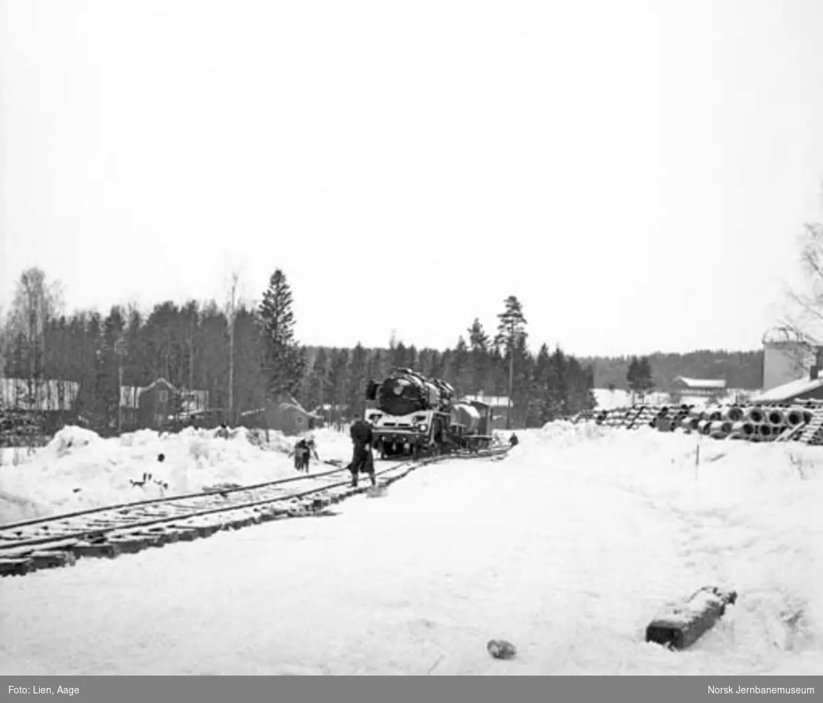 Flytting av damplokomotiv type 49c nr. 470 til Norsk Jernbanemuseum