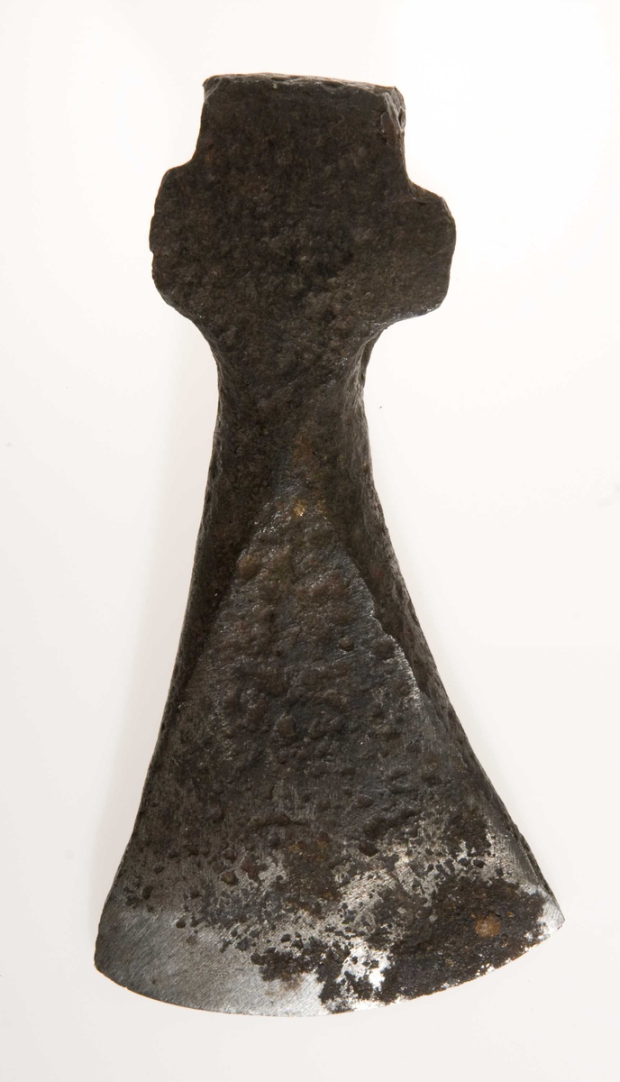 Asymmetrisk kileformet blad
Skasftehiull med delvis bortrustede fliker