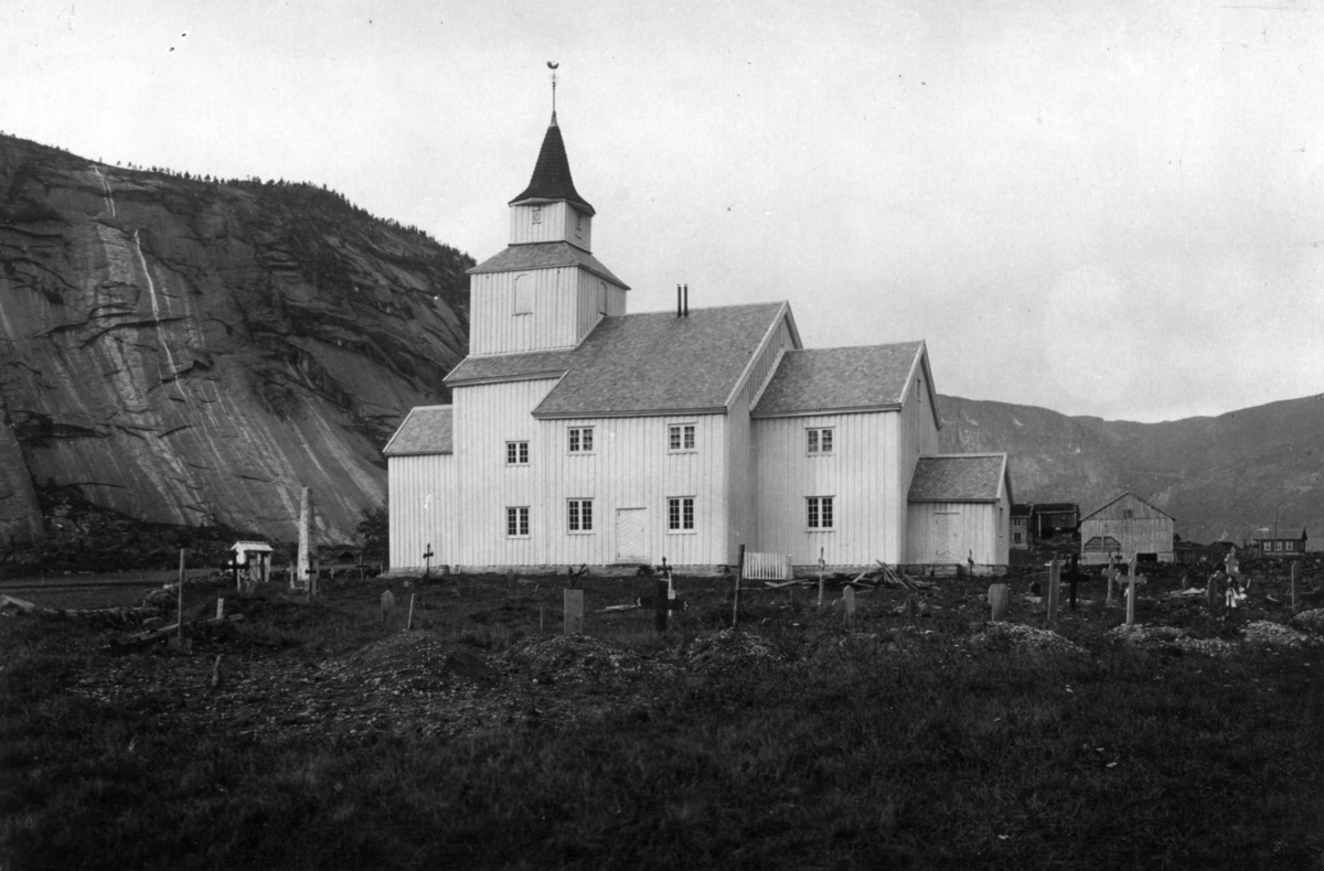 Kirkebygning Valle Kirke Norsk Folkemuseum Digitaltmuseum