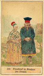 120. Finnebrud og Brudgom fra Tromsø(e Stift).