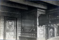 Stueinteriør, Bakken, Langlim, Seljord, Telemark. Fotografer