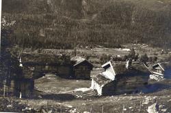 Gårdstun, Midtveit, Haukeligrend, Vinje, Telemark. Fotografe