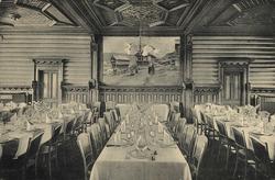 Holmenkollen Sanatotium. Spisesalen.
