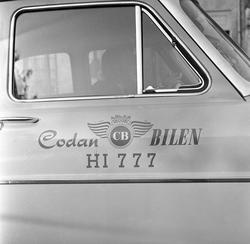 Serie. Taxier fra forskjellige taxisentraler i København, Da