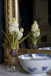 Punsjebolle og glass i Henrik Ibsens leilighet.