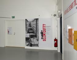 Utstillingsplakater. Fra utstillingen om Bastøy skolehjem på