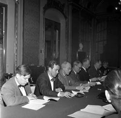 Teatermøte, representanter fra alle teatre, Oslo, 04.01.1959