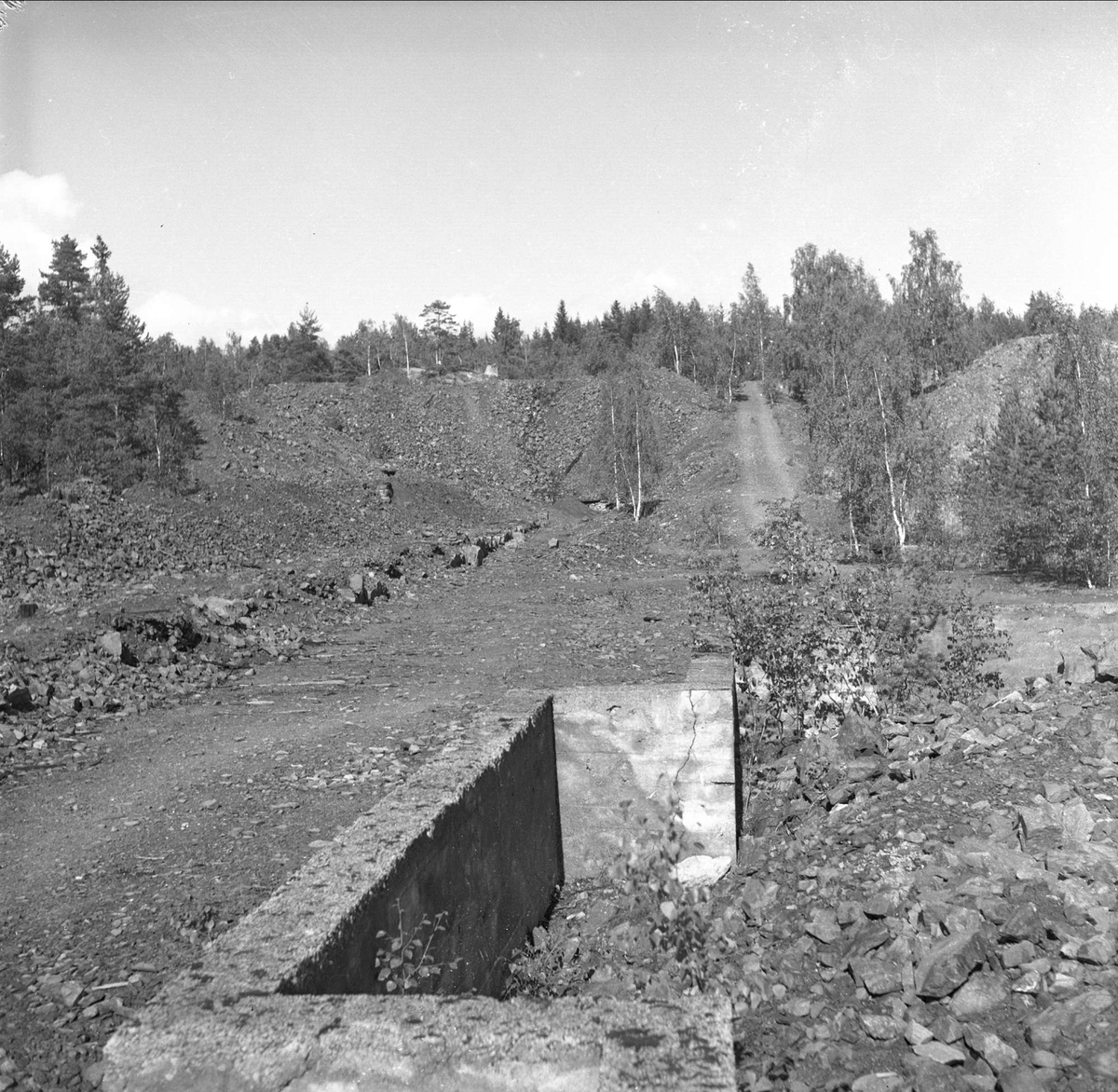 Hønefoss. Ringerike, Buskerud, 30.08.1952.
