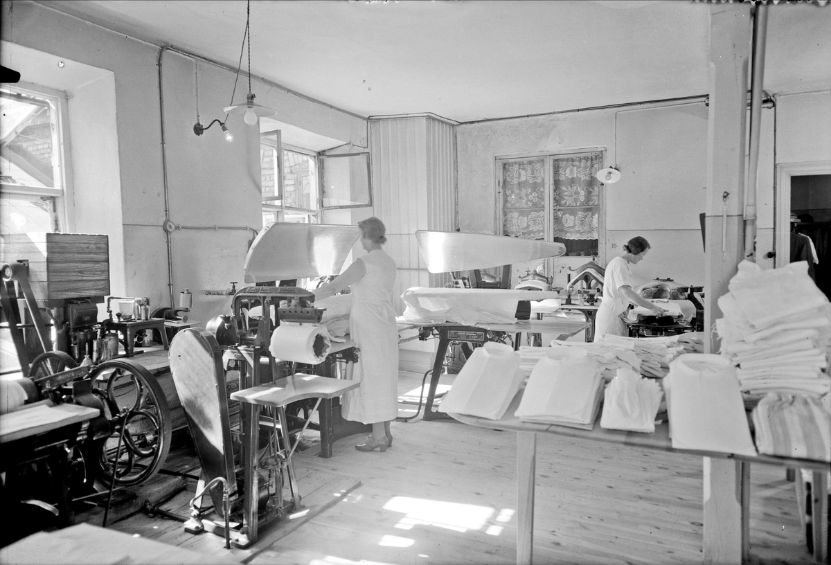Tvätteriet Upsala Tvätt, Kallenbergs AB,  Östra Ågatan 77, Uppsala 1935