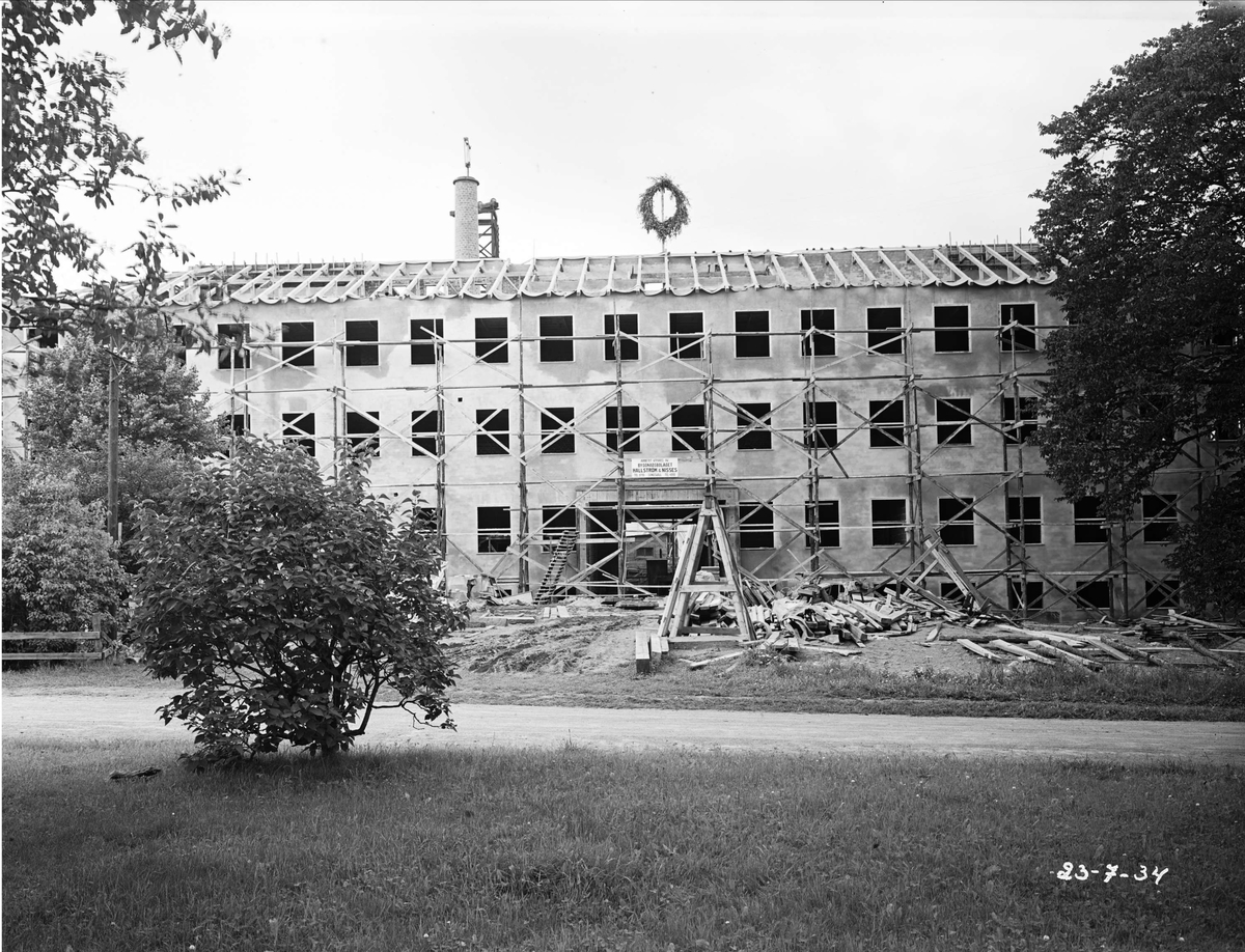 Bygge i Uppsala 1934
