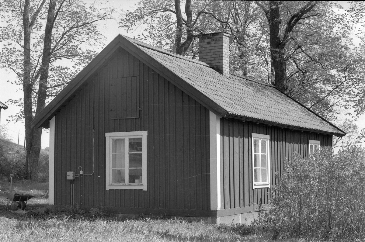 Drängstuga, Prästgården 1:1, Lena socken, Uppland 1977