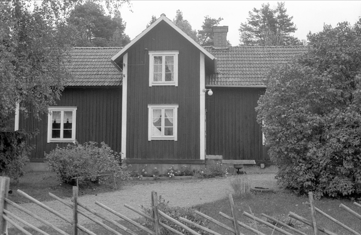 Bostadshus, Källvreten, Bälinge socken, Uppland 1983