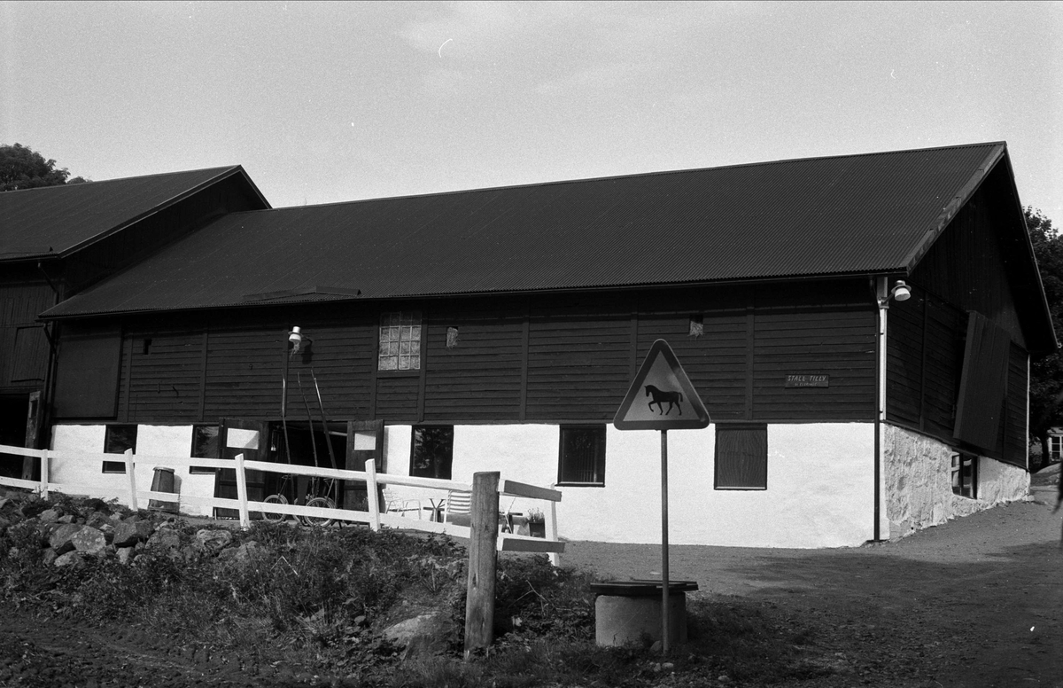 Ladugård,  Ellringe 1:2, Stora Ellringe, Almunge socken, Uppland 1987