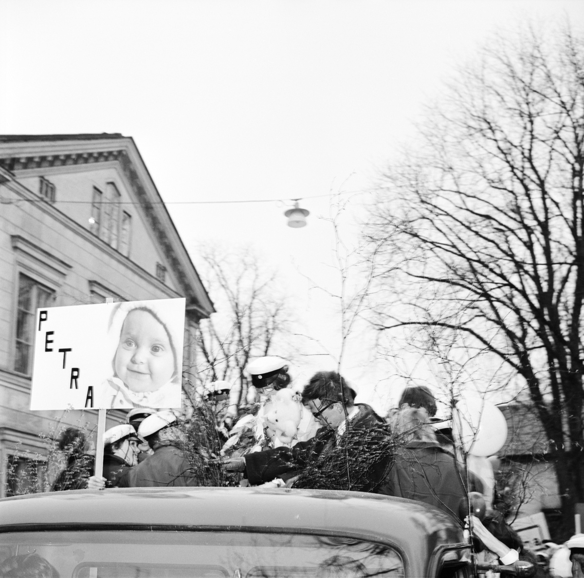 Petra Brunius studentexamen, Uppsala april 1963