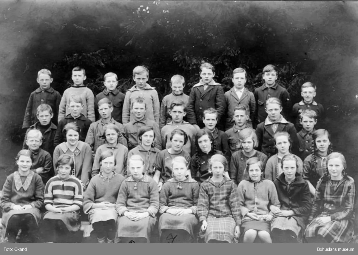 Skolklass Stenungsund omkring 1925