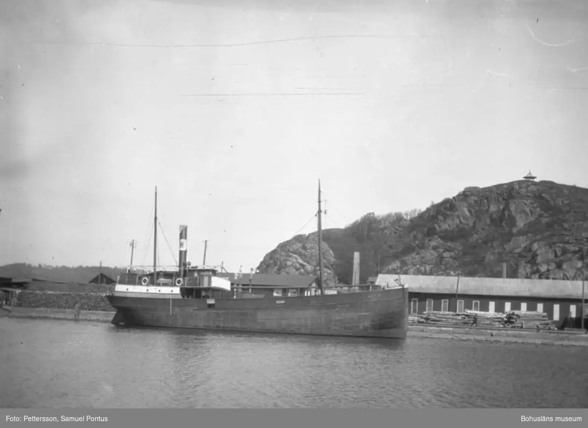 SS Bratto i Uddevalla hamn 1919