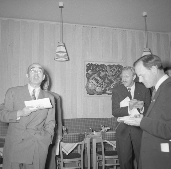 "Lysekil. Från invigningen av Hotellet. 1952.05.28"