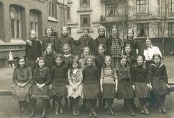 Klasse ved Vestheim pikeskole.