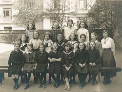 Femteklasse ved Vestheim pikeskole.