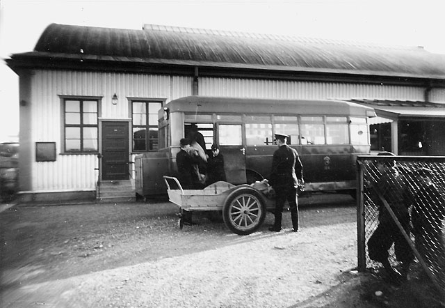 Luftposten skall transporteras till postkontoret Malmö 1.  17/3
1936.