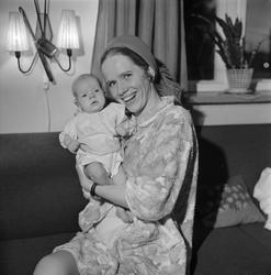 Hjemme hos Liv Ullmann.