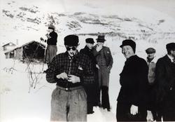 Storeskar i Hemsedal i 1946
Frå venstre: Iver T. Svare, Nils