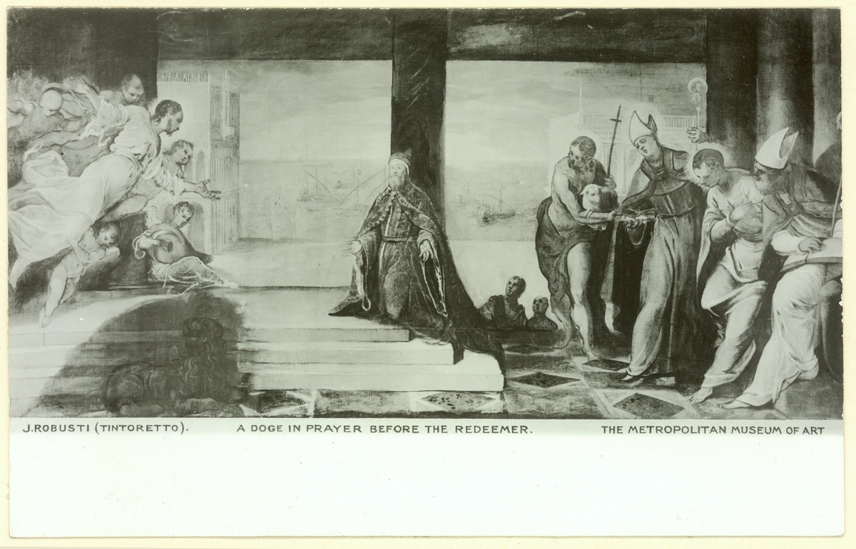 The Metropolitan Museum of Art
Målning, "A dodge in prayer before the redeemer"