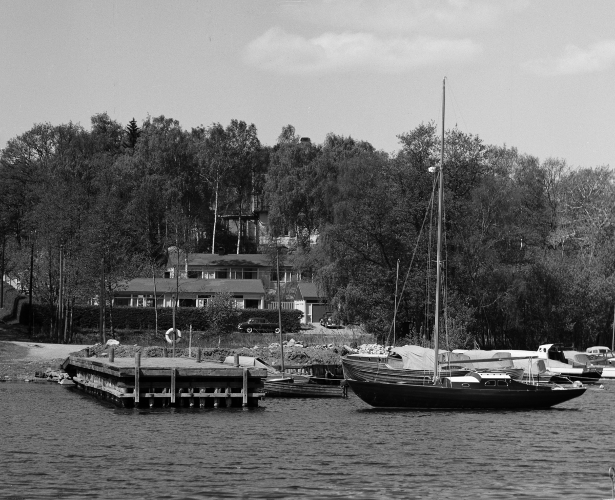 villa Ahnborg
Exteriör, Tryggs och Ahnborgs villor vid småbåtshamnen Brevik.