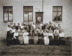 Arbeiderpartiets Kvinneforening i Sarpsborg, ca. 1918-1920.