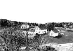 oversiktsbilde, hus, våningshus, uthus,