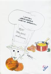 Illustrert aftenmeny fra Statfjordfeltet.

I aften servere