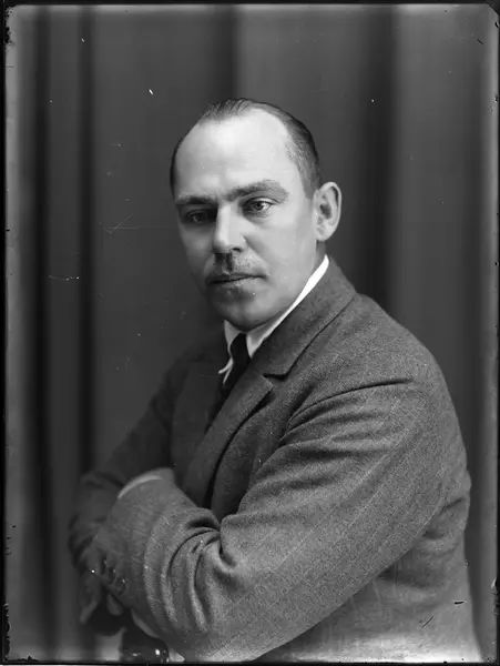 Portrett av ukjent mann.