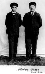 Fra venstre: Ottar Pettersen og Ottar Larsen