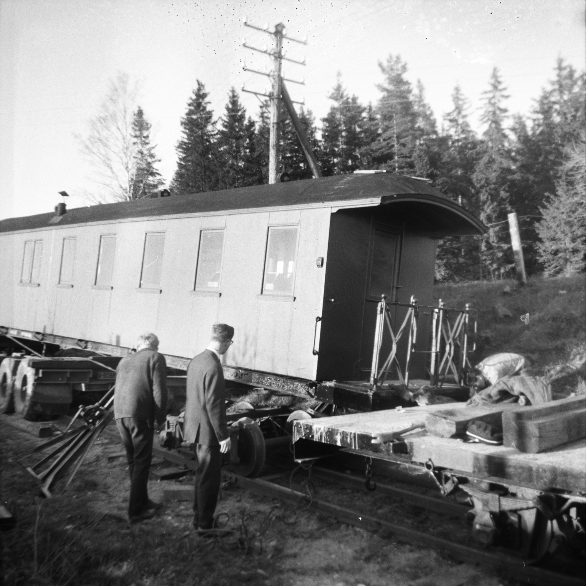 Flytting av vogn BCo 3 fra Sørumsand Verksted til museumsbanen