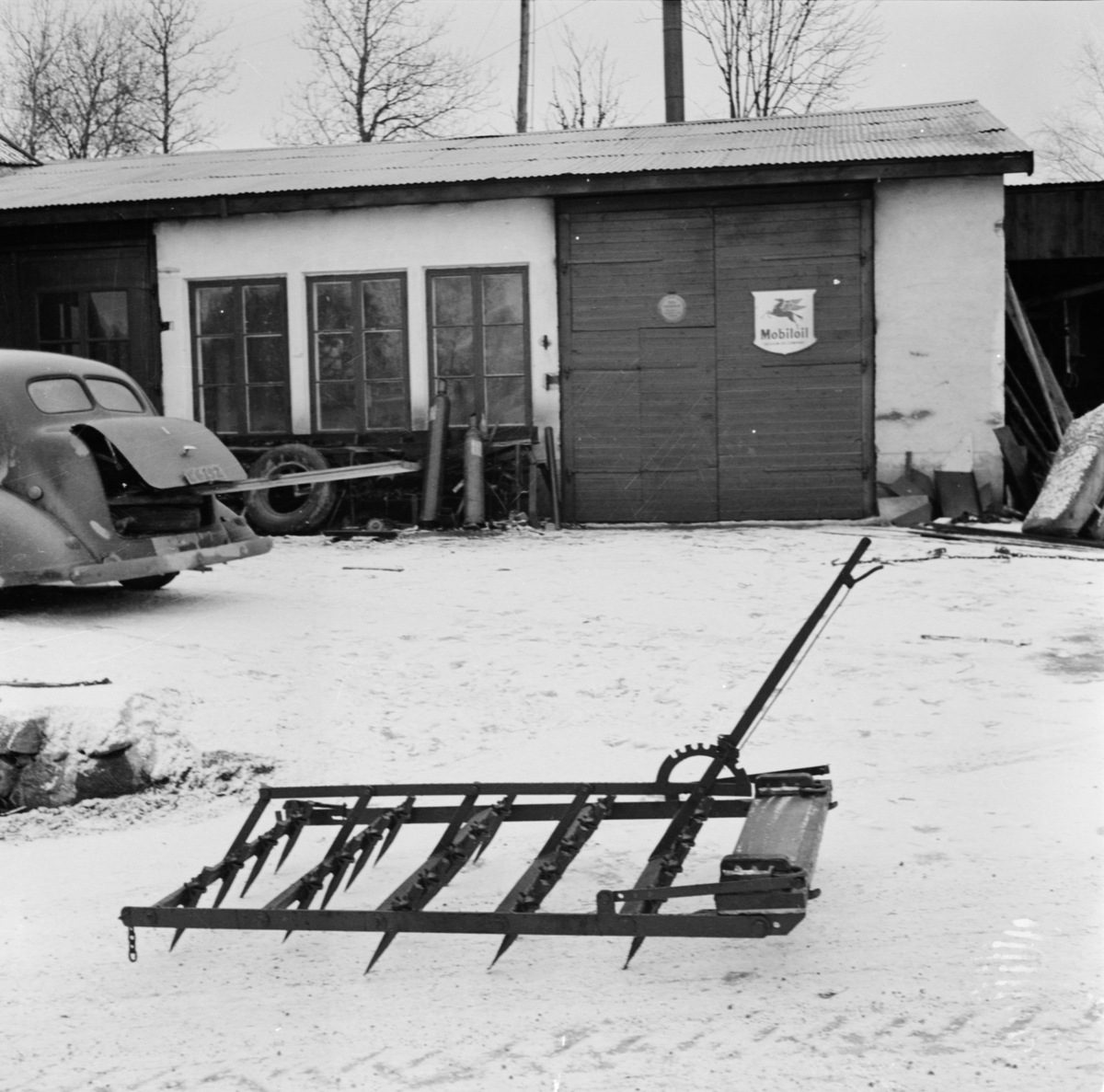 Harv, Mosta, Nysätra socken, Uppland 1952
