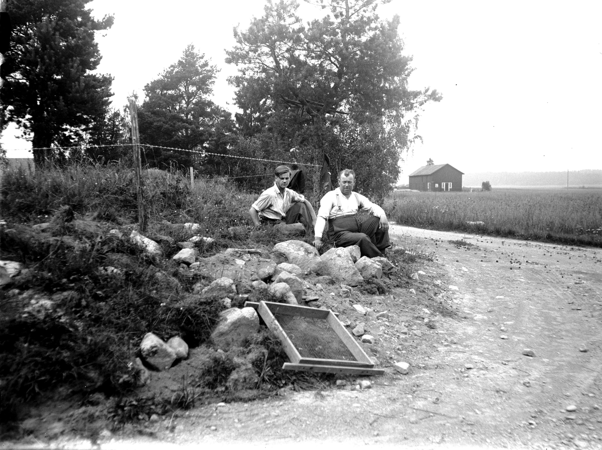 Vapengraven vid Raglunda 1938