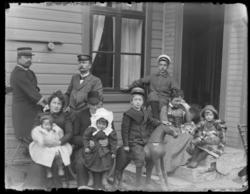 Hos sorenskriver Borch på Heimli i Tana